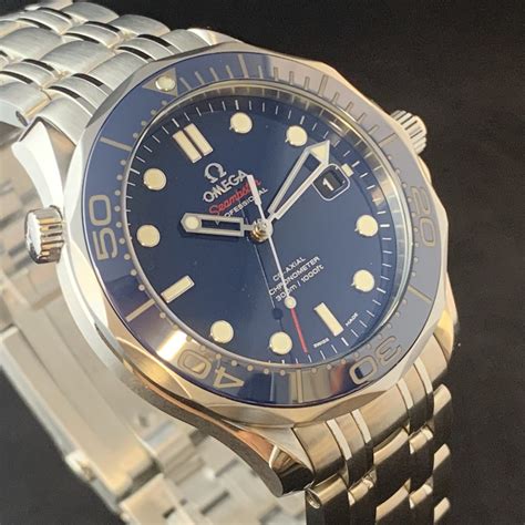 omega blue dive watch